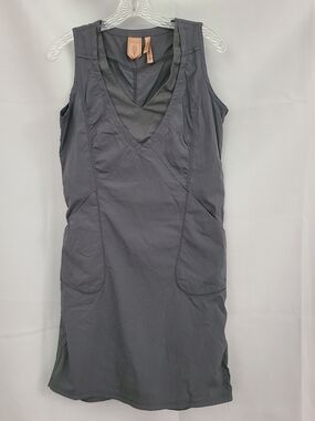 Indygena Sz S Grey Lightweight Athleisure Outdoor Hiking Camping Gorpcore Dress